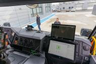 Detekce a sledování chodců v blízkém okolí nákladního vozidla. Dvojice experimentálních displejů pro 2D a 3D vizualizaci výstupů implementovaných algoritmů | Autor: Milan Prustoměrský